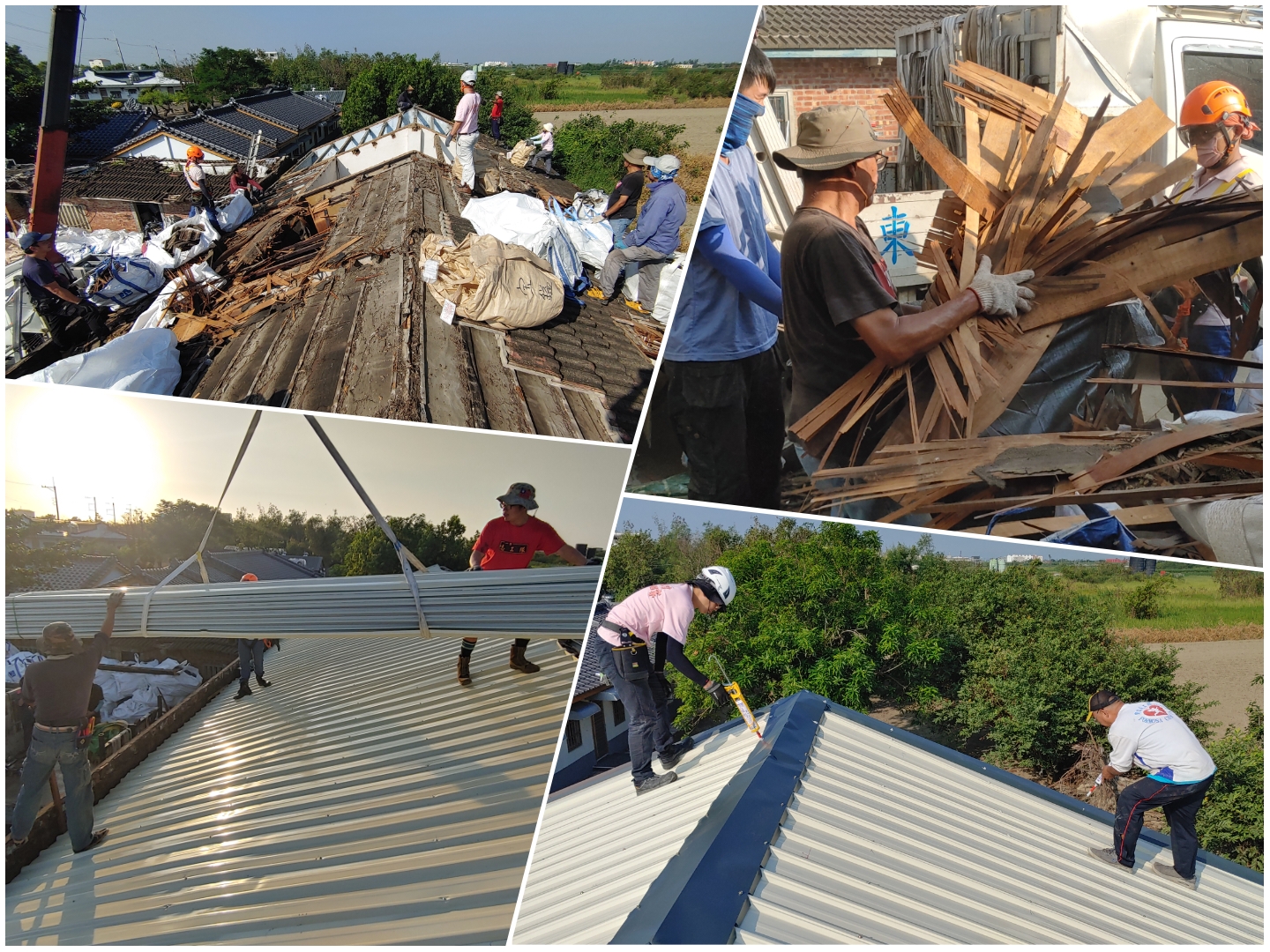 丹娜絲颱風災後復原(11/22-23)